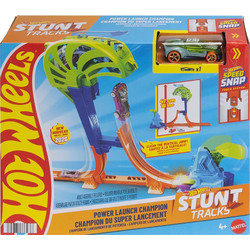 Mattel Hot Wheels Stunt Tracks Power Launch Champion