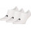 Head Ανδρικές Κάλτσες Σοσόνια με Σχέδια Λευκές 3Pack 701229019