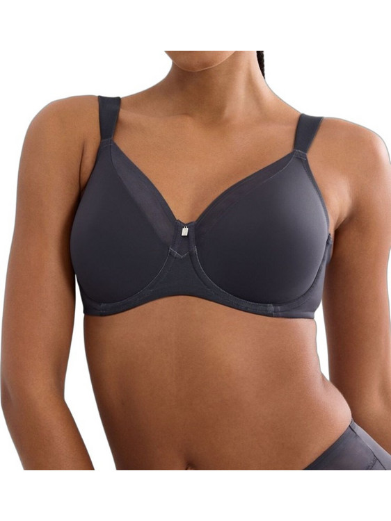 Triumph True Shape Sensation Σουτιέν Minimizer με Ελαφριά Ενίσχυση με Μπανέλα Ανθρακί 10218201-00JO