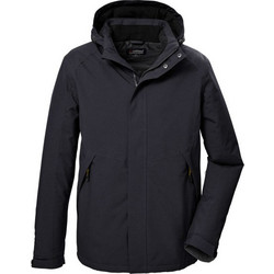 Killtec Ανδρικό Μπουφάν Χειμωνιάτικο Puffer Μαύρο 41843-238