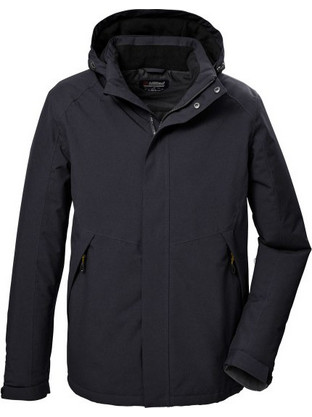Killtec Ανδρικό Μπουφάν Χειμωνιάτικο Puffer Μαύρο 41843-238
