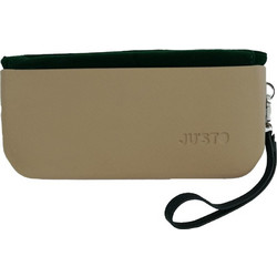 JU'STO J-Posh Γυναικείο Νεσεσέρ 24x3x14cm Χρυσό