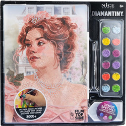 Nice Group Diamantiny Penelope Καμβάς Diamond Painting Kit 96441