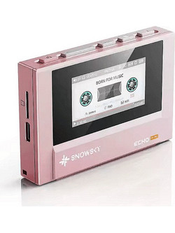 Fiio SnowSky ECHO Mini MP4 Player 8GB με Οθόνη 1.99" & Bluetooth Ροζ