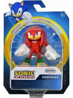 Jakks Pacific Sonic The Hedgehog Knuckles Φιγούρα Δράσης για 3+ Ετών