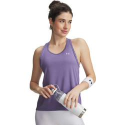 Under Armour Tech Knockout Tank Γυναικείο Αθλητικό T-Shirt Μωβ 1389851-520