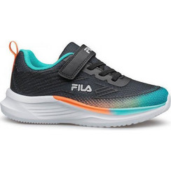 Fila Memory Swype Nanobionic Παιδικά Sneakers Μαύρα Βεραμάν 3YF61006-053