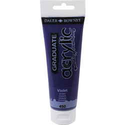 Daler-Rowney Graduate 450 Violet Ακρυλικό Χρώμα Ζωγραφικής 120ml