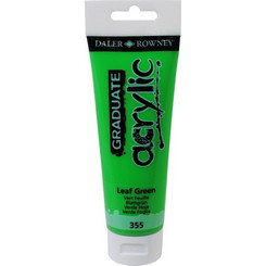 Daler-Rowney Graduate 355 Leaf Green Ακρυλικό Χρώμα Ζωγραφικής 120ml