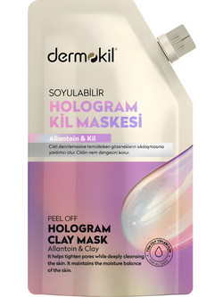 Dermokil Hologram Clay Κρεμώδης Μάσκα Προσώπου για Ενυδάτωση & Καθαρισμό 30ml