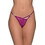 Milena By Paris Γυναικείο Sexy String με Δαντέλα Φούξια 7750