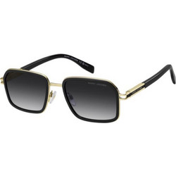 Marc Jacobs MARC903/S RHL/9O Ανδρικά Γυαλιά Ηλίου Τετράγωνα Κοκάλινα Μαύρα με Μαύρο Φακό