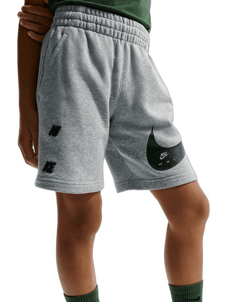 Nike Αθλητική Παιδική Βερμούδα Γκρι IF2752-063