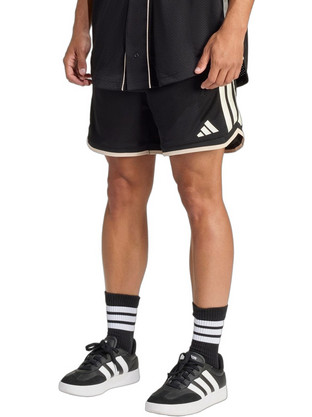 Adidas Sportswear Stadium Αθλητική Ανδρική Βερμούδα Μαύρη JZ6858