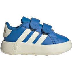 Adidas Grand Court 2.0 Παιδικά Sneakers Royal Blue Μπεζ JR5103