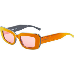 Karl Lagerfeld KL6164S-602 Γυναικεία Γυαλιά Ηλίου Ορθογώνια Κοκάλινα Πορτοκαλί με Ροζ Φακό