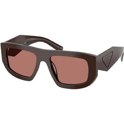 Prada PR04SU 27I80W Γυναικεία Γυαλιά Ηλίου Aviator Κοκάλινα Καφέ με Καφέ Φακό