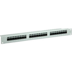Value 26.99.0355-5 Ethernet Patch Panel Keystone Rack 24 Θυρών Cat.6 Unshielded UTP