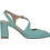 Caprice Γόβες Suede Slingback με Χοντρό Ψηλό Τακούνι Γαλάζιες 9-29600-44-839