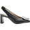 Hispanitas Γόβες Slingback Δερμάτινες με Χοντρό Ψηλό Τακούνι Μαύρες HV264762-C001