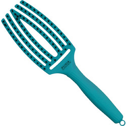 Olivia Garden Iconic On The Road Again Blue Lagoon Medium Βούρτσα Μαλλιών για Ξεμπέρδεμα Πετρόλ