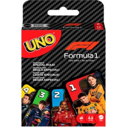 Mattel Uno Formula 1 Επιτραπέζιο Παιχνίδι 7+ Ετών για 2-10 Παίκτες