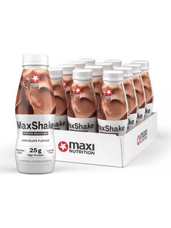MaxiNutrition MaxShake Vanilla Πρωτεΐνη Χωρίς Λακτόζη 12x330ml