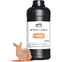 Wanhao UV Curable Ρητίνη 3D Printer Orange 1kg