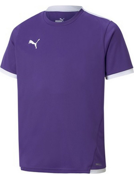 Puma teamLIGA Παιδικό T-Shirt Κοντομάνικο Μωβ 704925-10