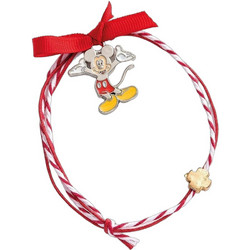 Parisis Μαρτυρικά Βάπτισης Βραχιόλια Mickey Mouse Κόκκινα 50τμχ NM4-239