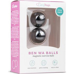 EasyToys Ben Wa Balls Σετ Κολπικές Μπάλες Ασημί 2τμχ