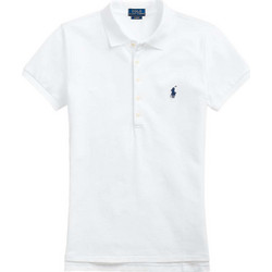 Polo Ralph Lauren Γυναικεία Μπλούζα Polo Κοντομάνικη Λευκή 211870245001-100