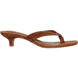 Steve Madden Γυναικεία Πέδιλα Suede Ταμπά με Λεπτό Χαμηλό Τακούνι 11004731
