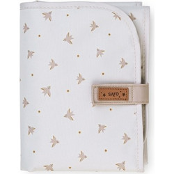 Saro Fly Free Φορητή Αλλαξιέρα Μωρού Υφασμάτινη 64x33.5cm Λευκή