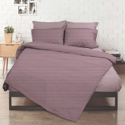 Kipper Σεντόνι Υπέρδιπλο με Λάστιχο 160x200+32 Chic Lilac
