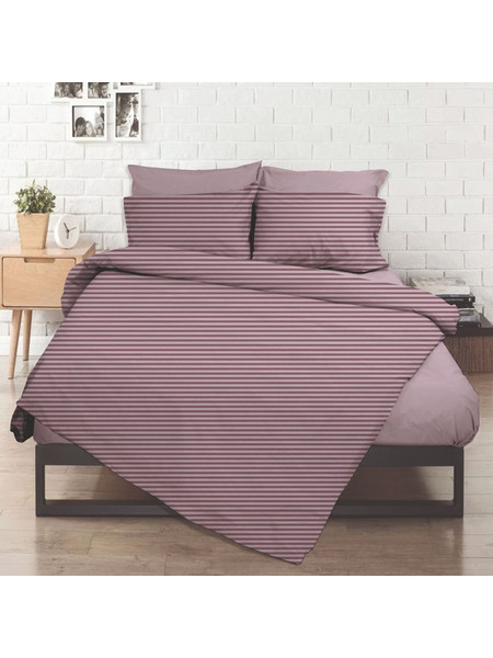 Kipper Σεντόνι Υπέρδιπλο με Λάστιχο 160x200+32 Chic Lilac