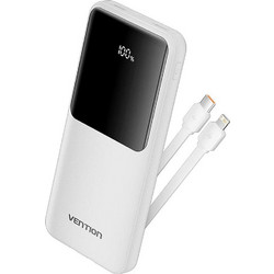 Vention XGYB0-40 Power Bank 20000mAh 22.5W με 2 Θύρες USB-A & Θύρα USB-C Power Delivery White