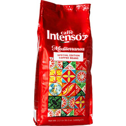 Intenso Mediterranea Καφές Espresso Robusta σε Κόκκους 1kg
