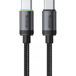 Mcdodo CA-4410 Braided USB-C to USB-C 60W 1m Black