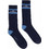 Hogan Ανδρικές Κάλτσες Ψηλές με Σχέδια Navy Μπλε KSMF651940SP24U807
