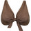 Rock Club Bikini Top Τριγωνάκι Σοκολατί BP-2431-600