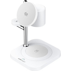 Acefast E39 3in1 Ασύρματος Φορτιστής Qi2.2 Pad με Θύρα USB-C 32.5W