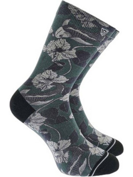 Walk 3Sixty Bamboo Ανδρικές Κάλτσες Ψηλές Χακί S600-21