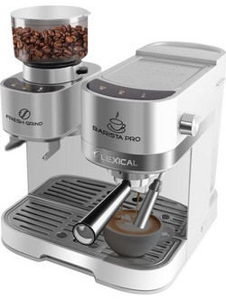 Lexical LEM-0672 Αυτόματη Μηχανή Espresso 1600W 20bar με Μύλο