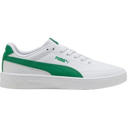 Puma Court Classic Clean Ανδρικά Sneakers Λευκά Πράσινα 402223-18