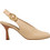 Carrano Γόβες Slingback Δερμάτινες με Λεπτό Χαμηλό Τακούνι Μπεζ 761007-FACL01