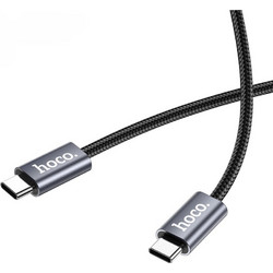 Hoco DU48 Braided USB-C to USB-C 240W 1.8m Black