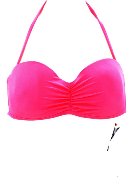 MiandMi Bikini Top Strapless Φούξια 26213