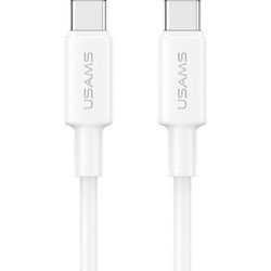 Usams SJ763 USB-C to USB-C 60W 1m White
