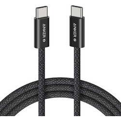 Anker A8060H12 Braided USB-C to USB-C 24W 1.8m Black